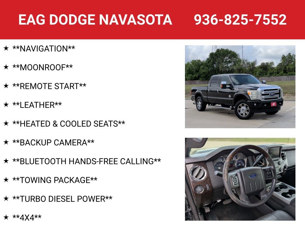 Used 2015 Ford F250 Platinum w/ FX4 Off-Road Package image 4