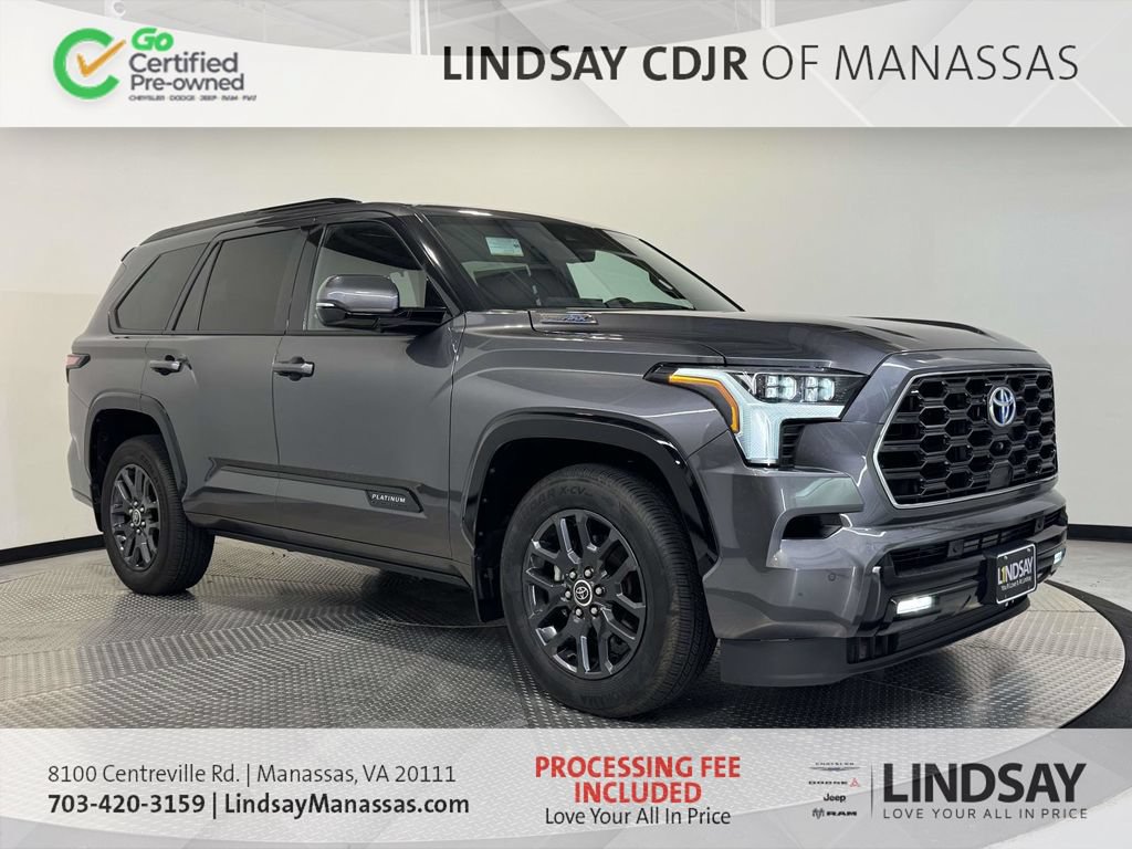 Used 2023 Toyota Sequoia Platinum AWD/4WD image 1