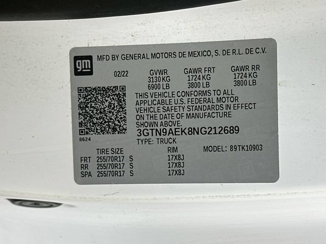 Used 2022 GMC Sierra 1500 Pro w/ Sierra Value Package AWD/4WD image 29
