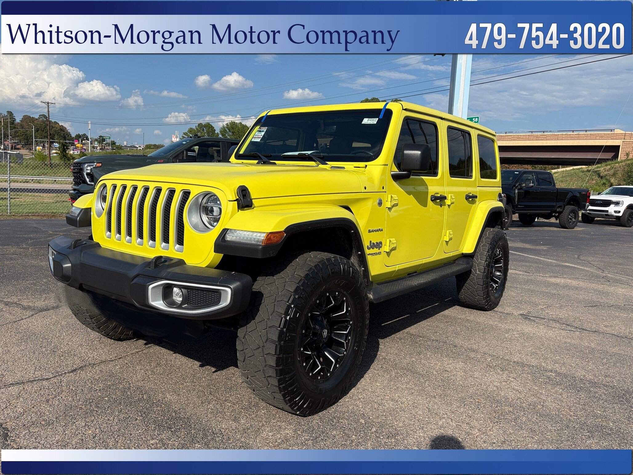 Used 2022 Jeep Wrangler Unlimited Sahara w/ LED Lighting Group