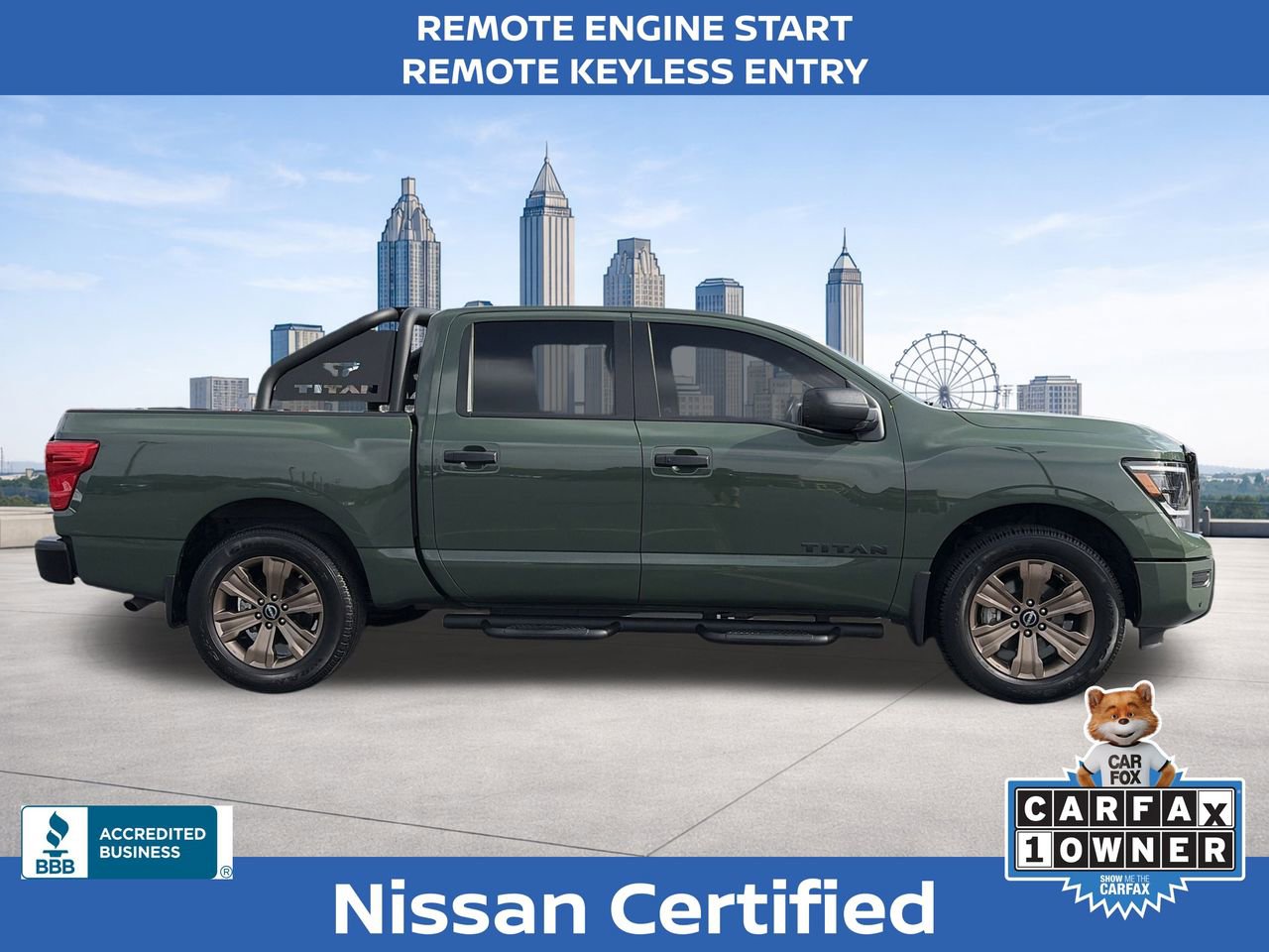 Certified 2024 Nissan Titan SV w/ SV Bronze Edition Package image 6