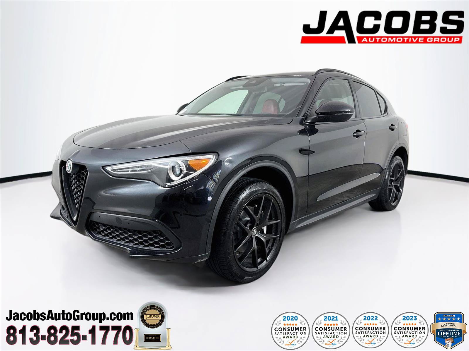 Used 2021 Alfa Romeo Stelvio Sprint w/ Nero Edizione
