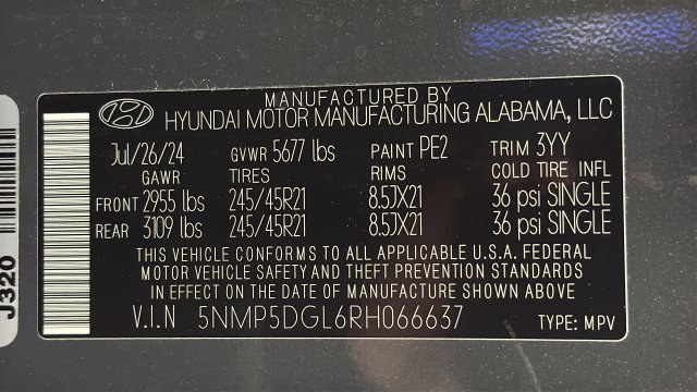 Used 2024 Hyundai Santa Fe Calligraphy AWD/4WD image 28