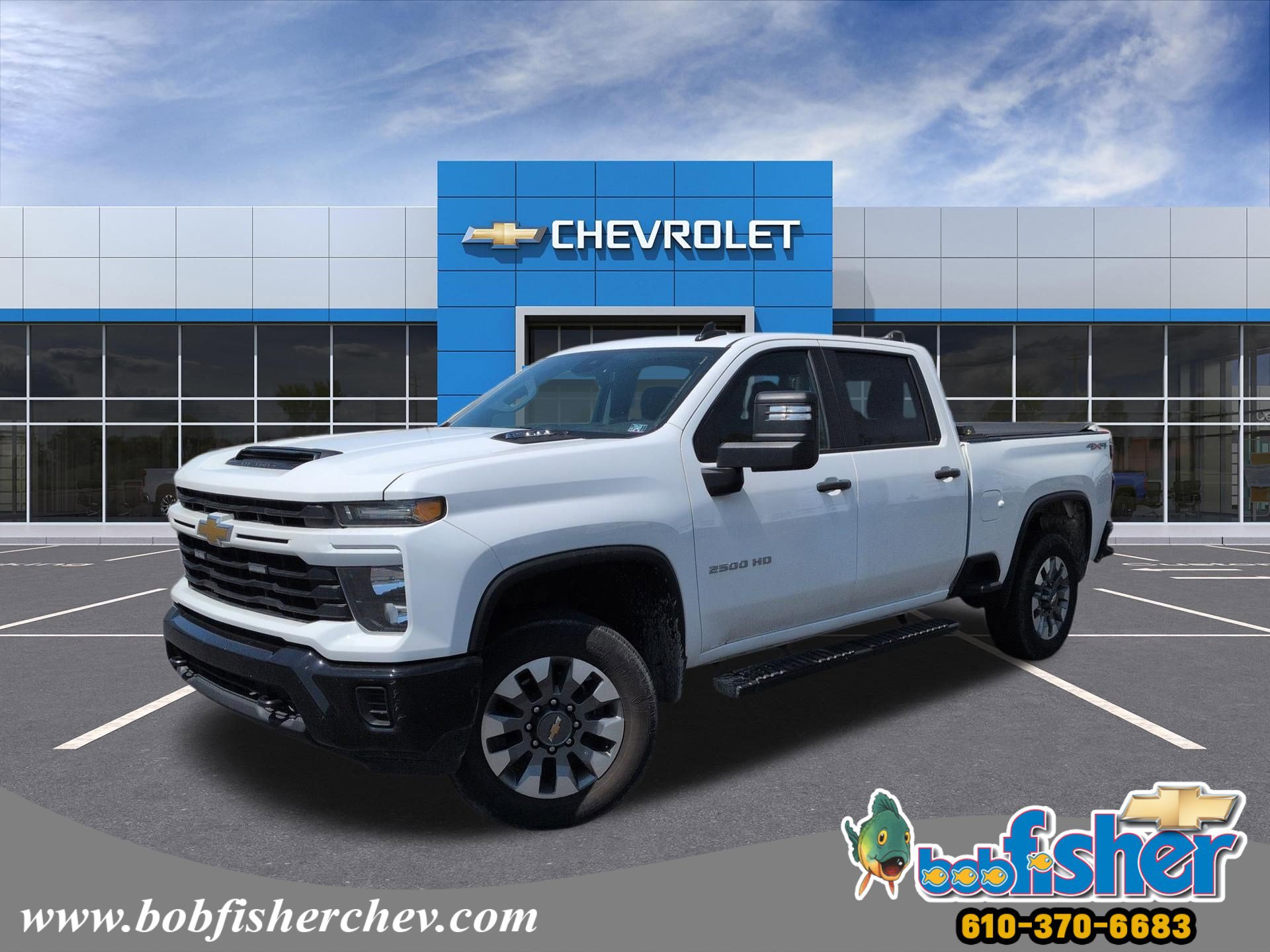 Used 2024 Chevrolet Silverado 2500 Custom w/ Custom Convenience Package AWD/4WD image 1