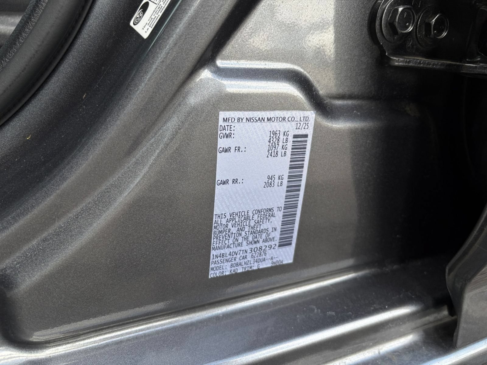 Used 2026 Nissan Altima 2.5 SV FWD image 29