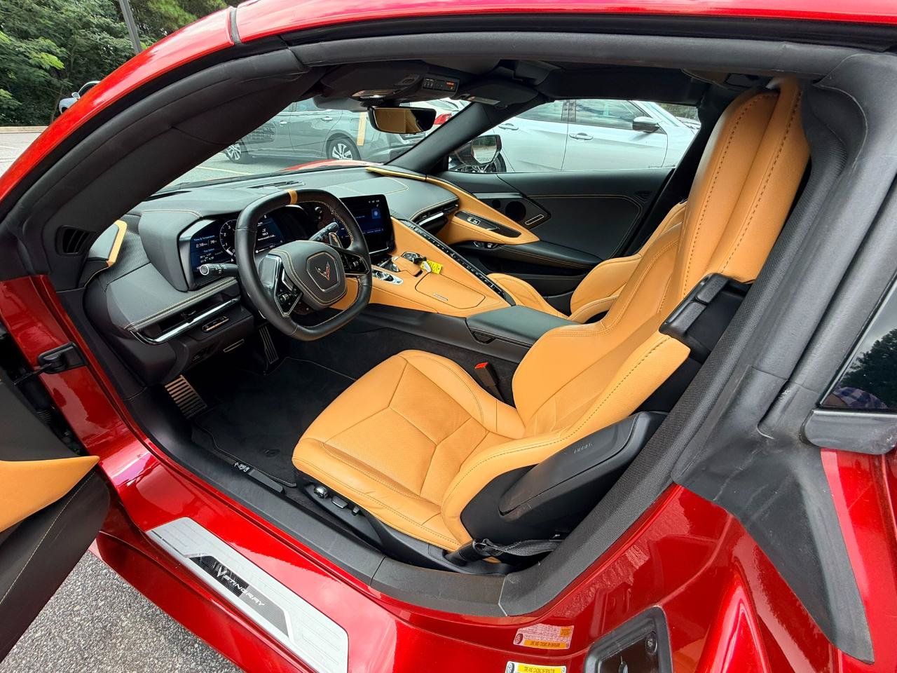 Used 2025 Chevrolet Corvette Stingray Preferred Cpe w/ Stealth Interior Trim Package RWD image 2