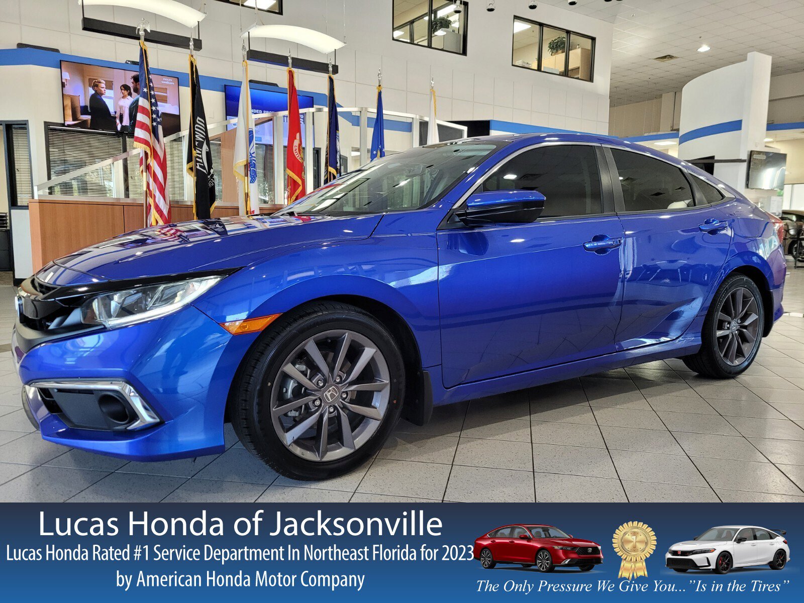 Used 2021 Honda Civic EX-L