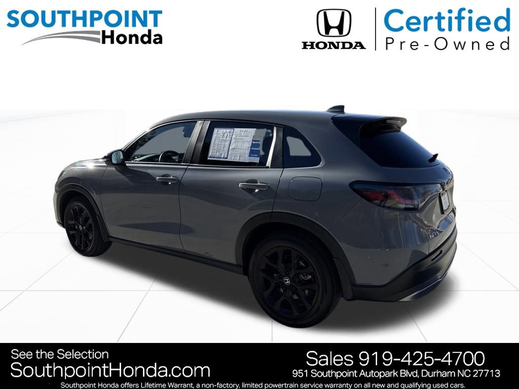 Certified 2024 Honda HR-V Sport image 6