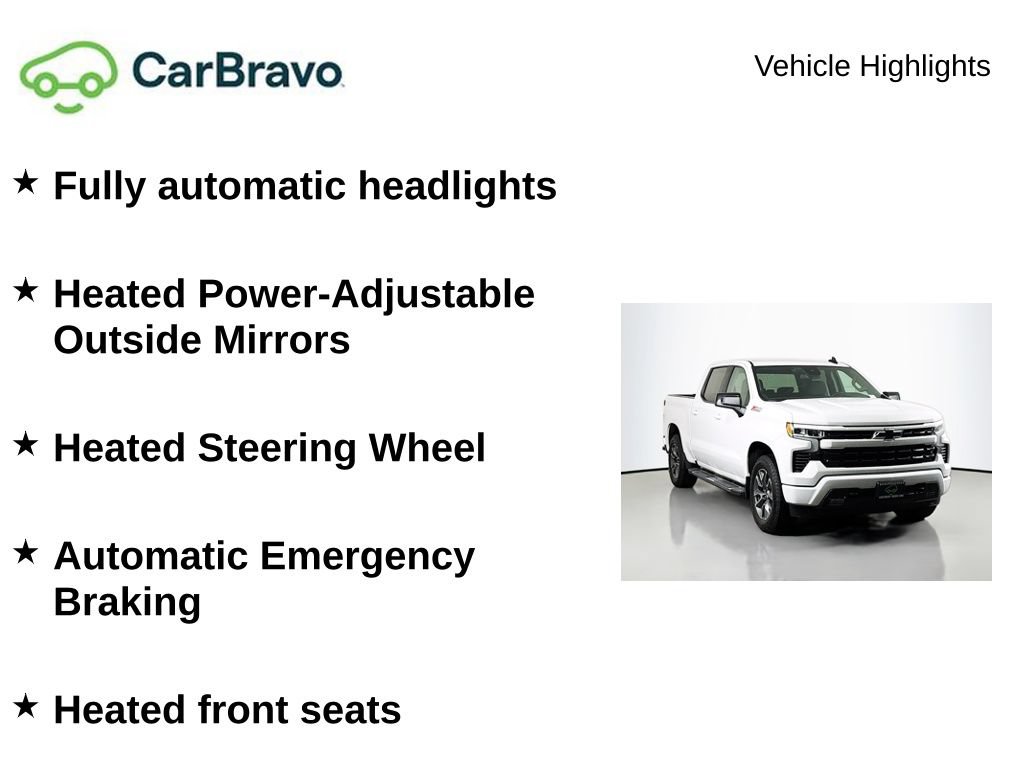 Certified 2024 Chevrolet Silverado 1500 RST w/ Z71 Off-Road Package AWD/4WD image 9