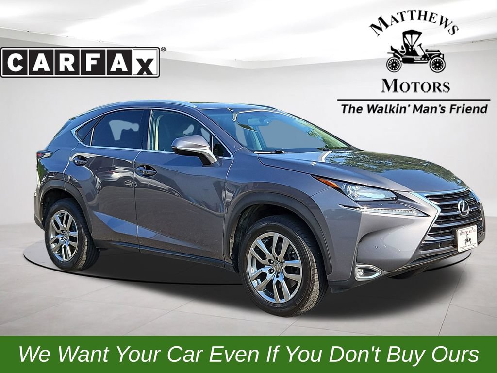 Used 2015 Lexus NX 200t AWD w/ Premium Package