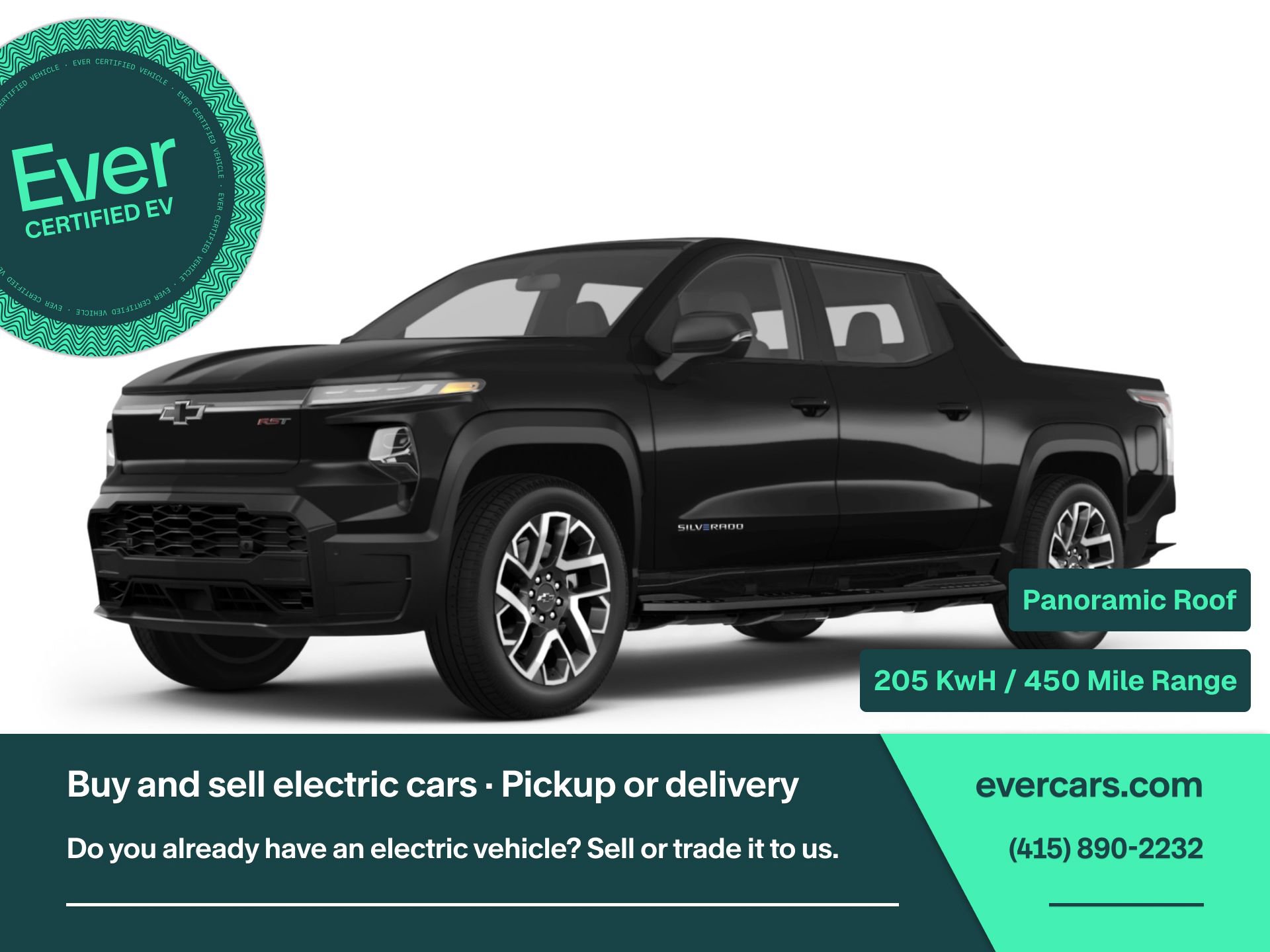 Used 2024 Chevrolet Silverado EV RST
