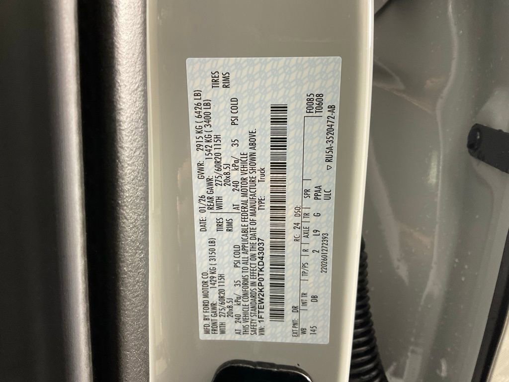 New 2026 Ford F150 STX w/ Equipment Group 200A image 26
