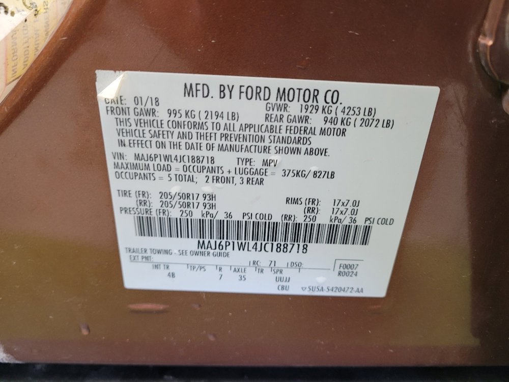 Used 2018 Ford EcoSport Titanium image 33