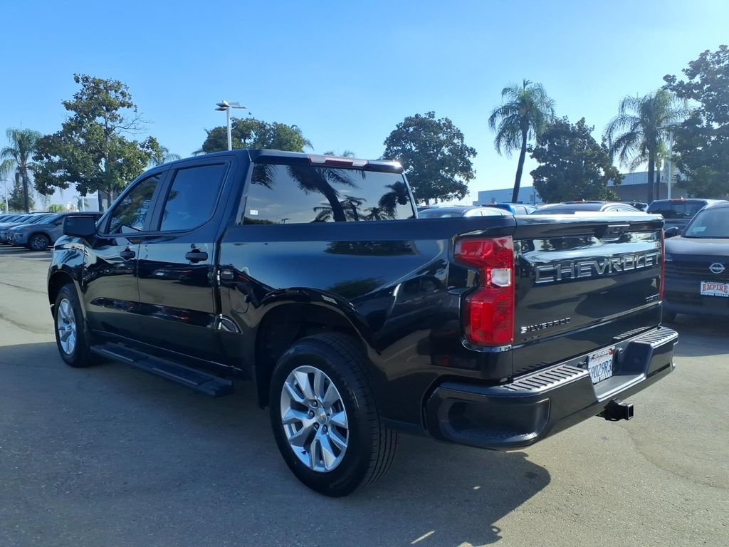 Used 2023 Chevrolet Silverado 1500 Custom w/ LPO, Dark Essentials Package RWD image 8