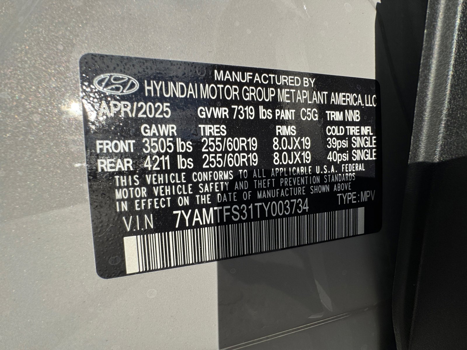 New 2026 Hyundai Ioniq 9 SE image 34