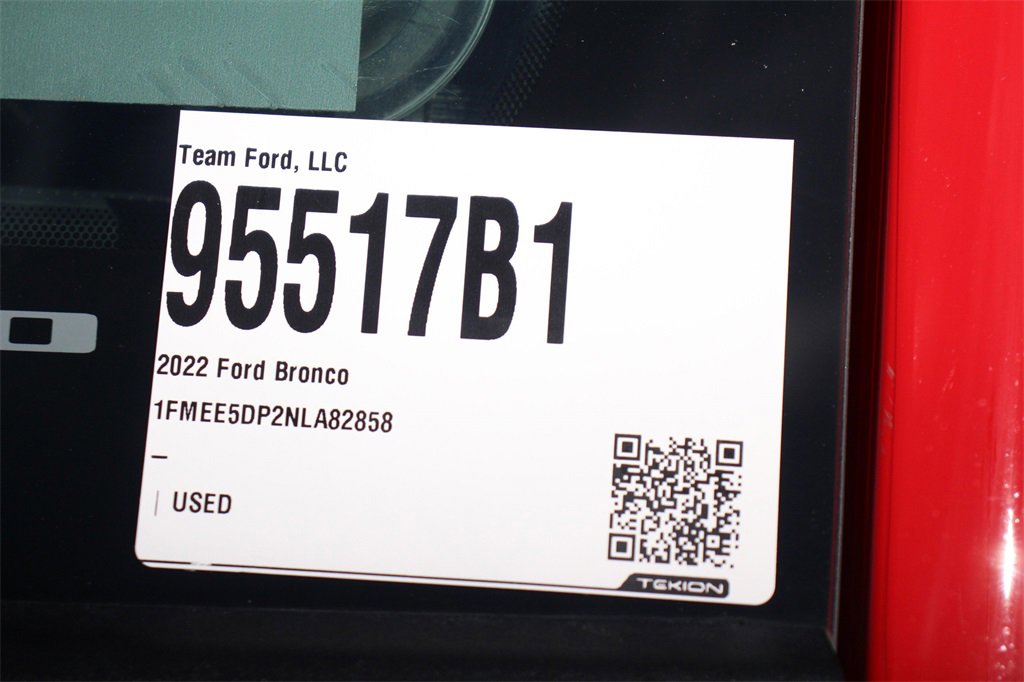 Used 2022 Ford Bronco Wildtrak image 30
