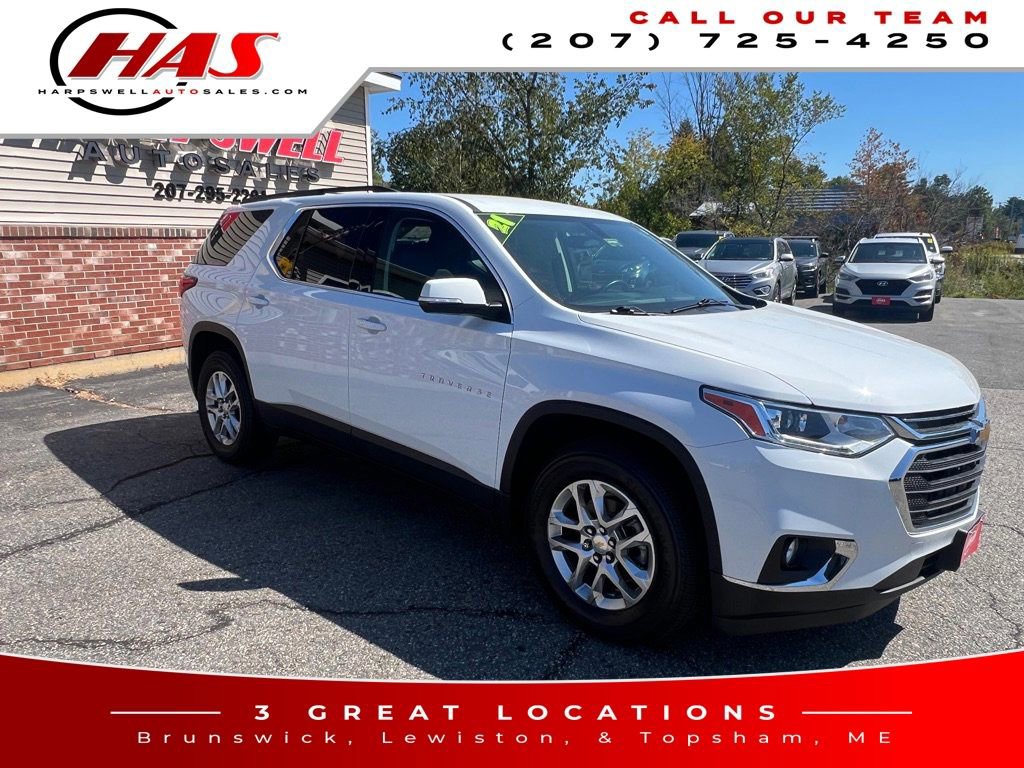 Used 2021 Chevrolet Traverse LT w/ LPO, Cargo Package image 9
