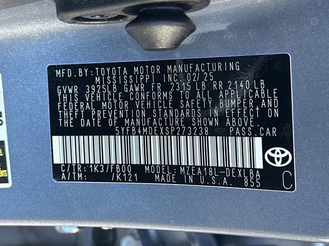 Certified 2025 Toyota Corolla LE w/ Convenience Package image 31