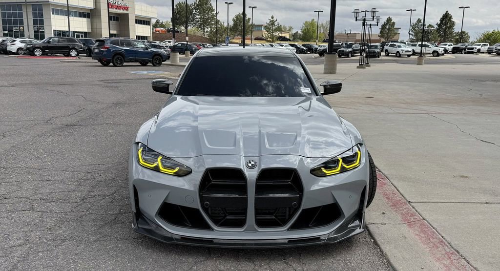 Used 2023 BMW M3 Competition w/ M Carbon Exterior Package RWD image 3