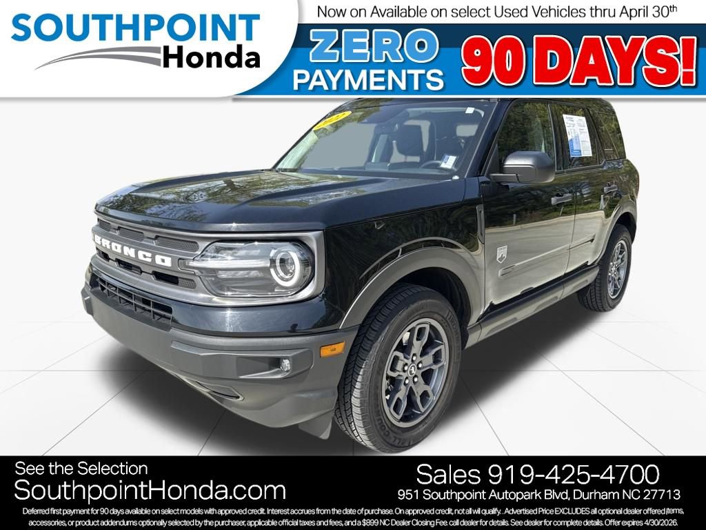 Used 2022 Ford Bronco Sport Big Bend w/ Convenience Package AWD/4WD video 3