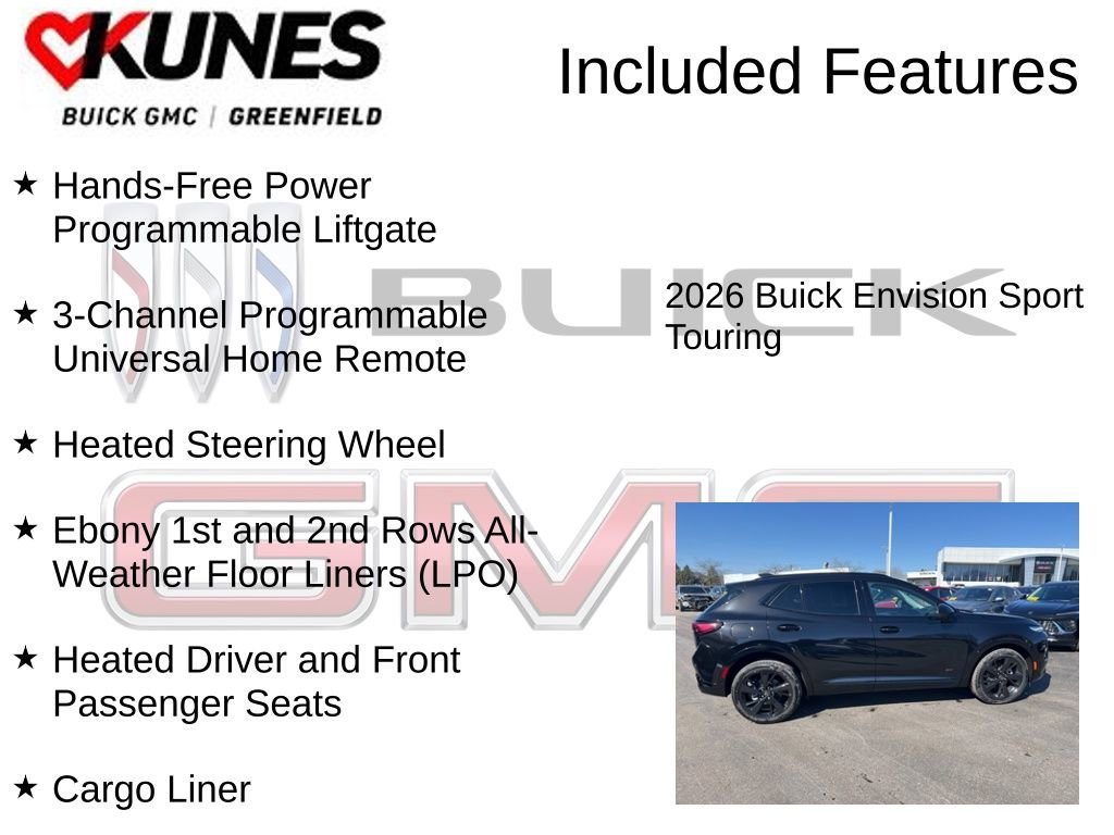 New 2026 Buick Envision Sport Touring AWD/4WD image 4