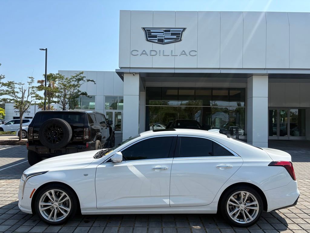 Used 2023 Cadillac CT4 Luxury w/ Sun And Sound Package RWD image 1