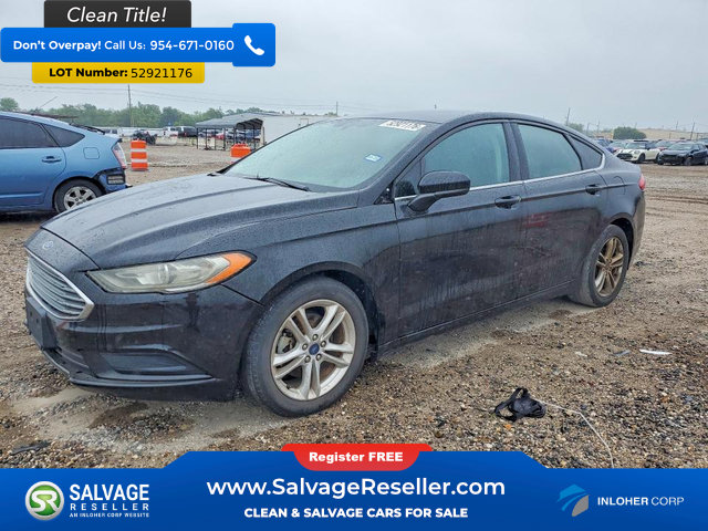 Used 2018 Ford Fusion SE w/ Fusion SE Technology Package