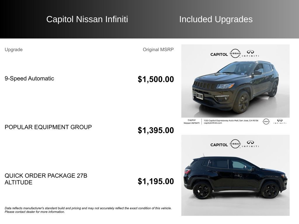 Used 2018 Jeep Compass Latitude w/ Popular Equipment Group image 8