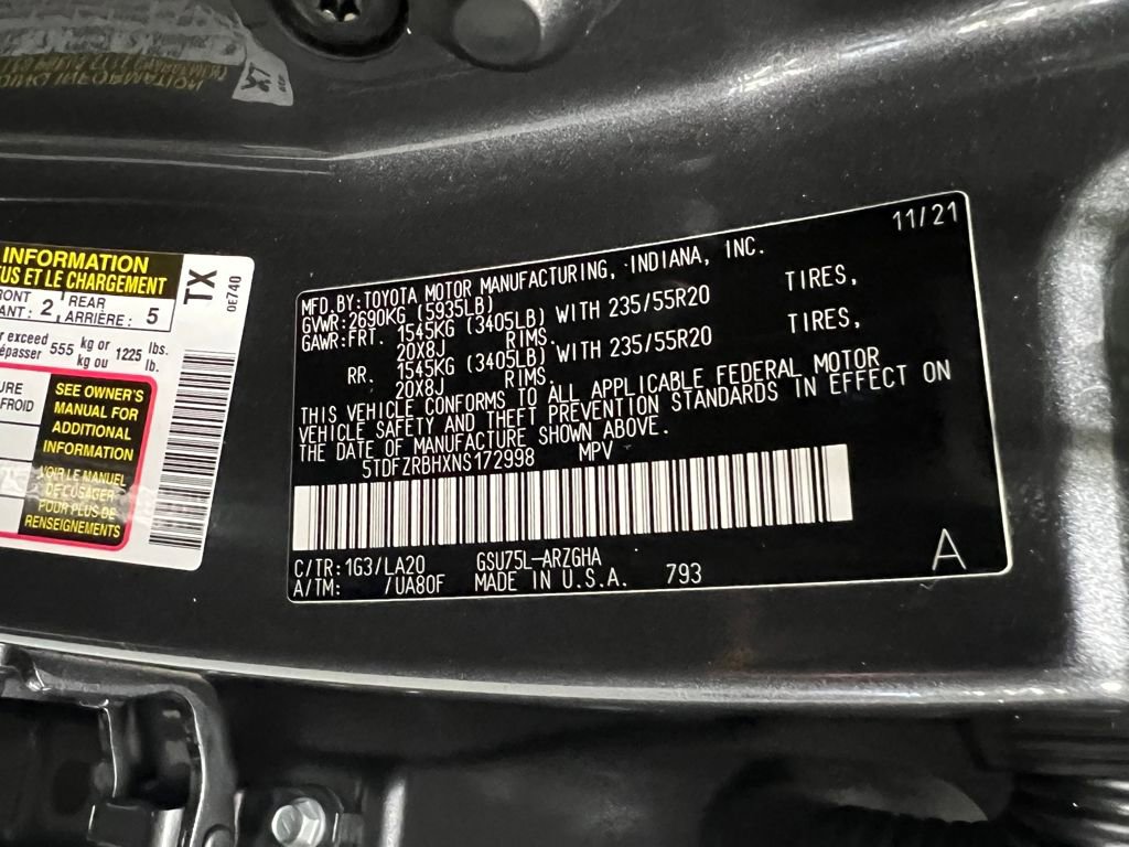 Used 2022 Toyota Highlander Platinum image 47