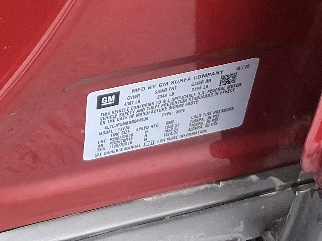 Certified 2022 Chevrolet Trax LT w/ LT Convenience Package image 27