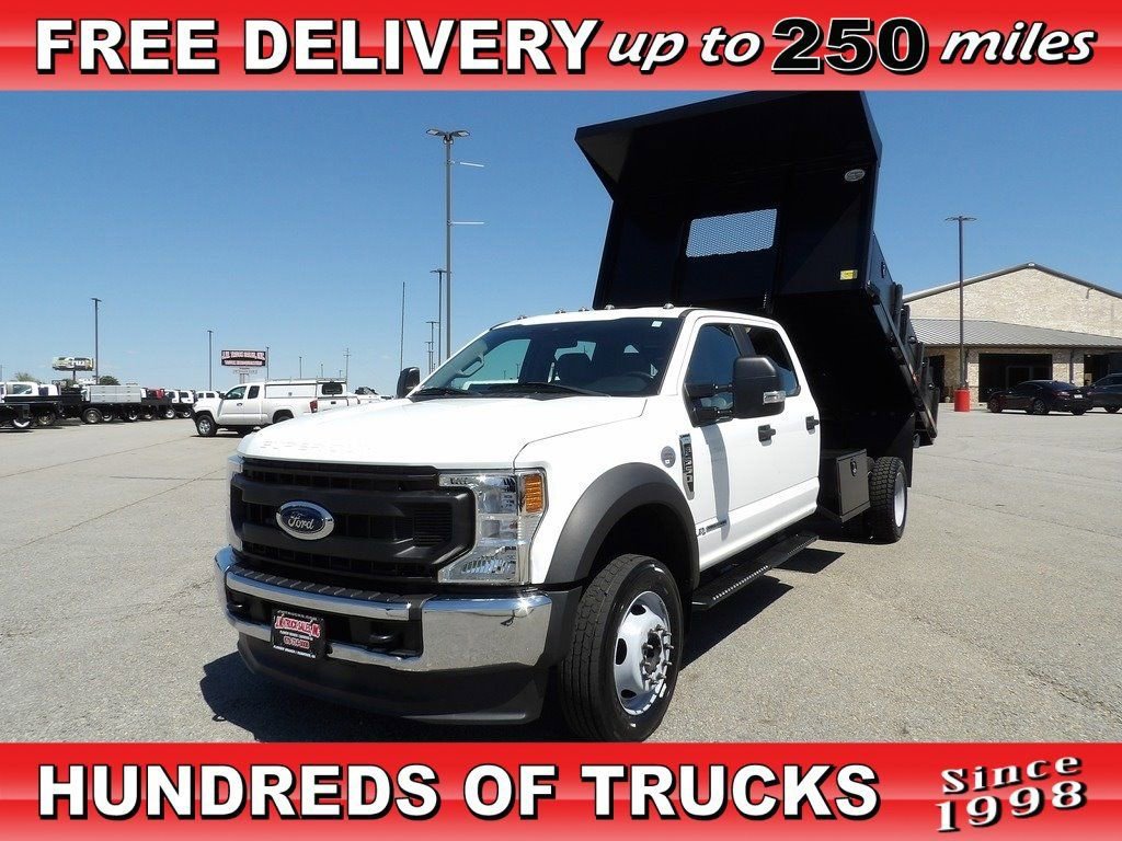 Used 2022 Ford F550 4x4 Crew Cab Super Duty w/ Power Equipment Group