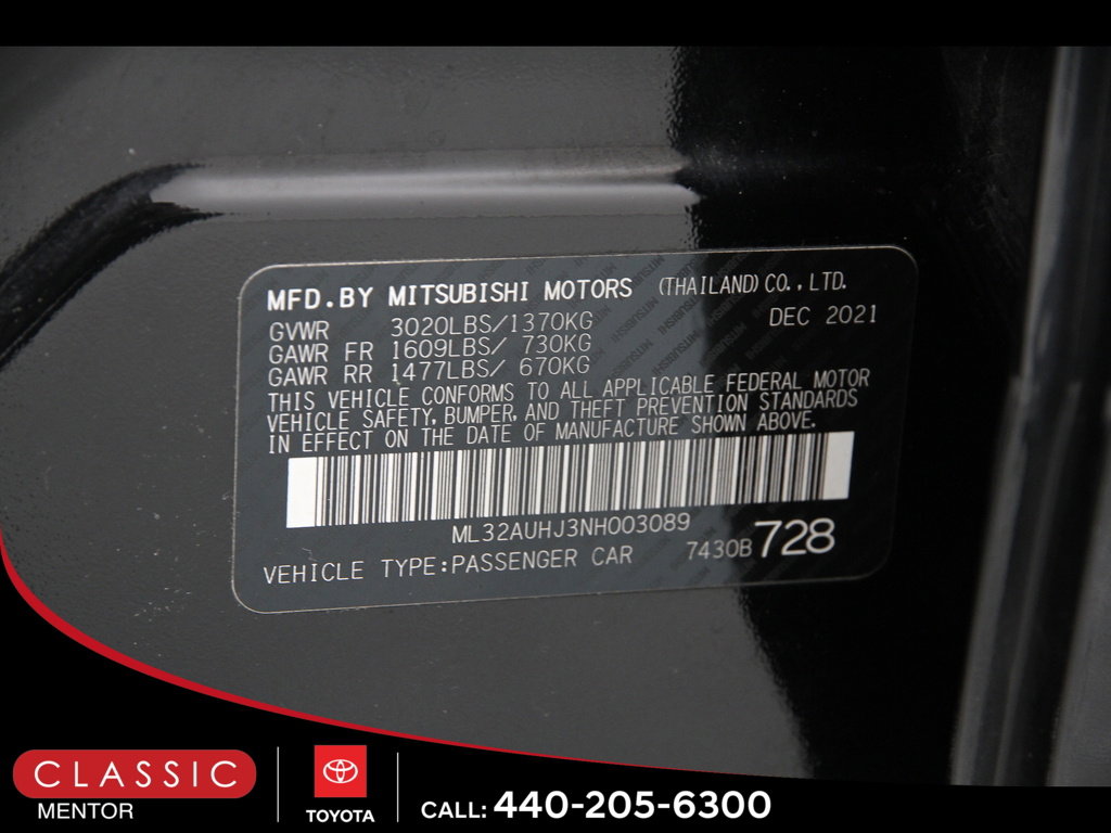 Used 2022 Mitsubishi Mirage ES image 21