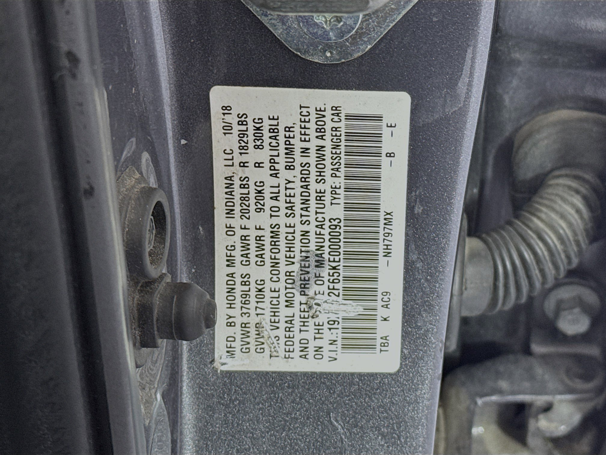 Certified 2019 Honda Civic LX image 29