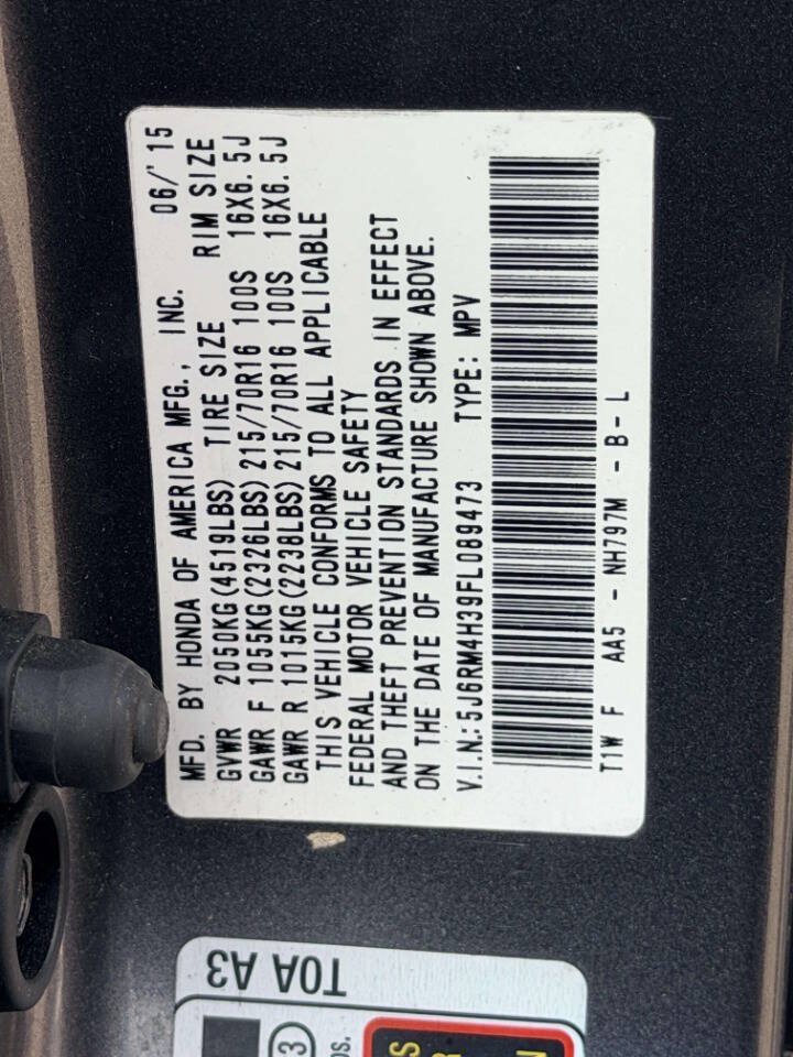 Used 2015 Honda CR-V LX image 23