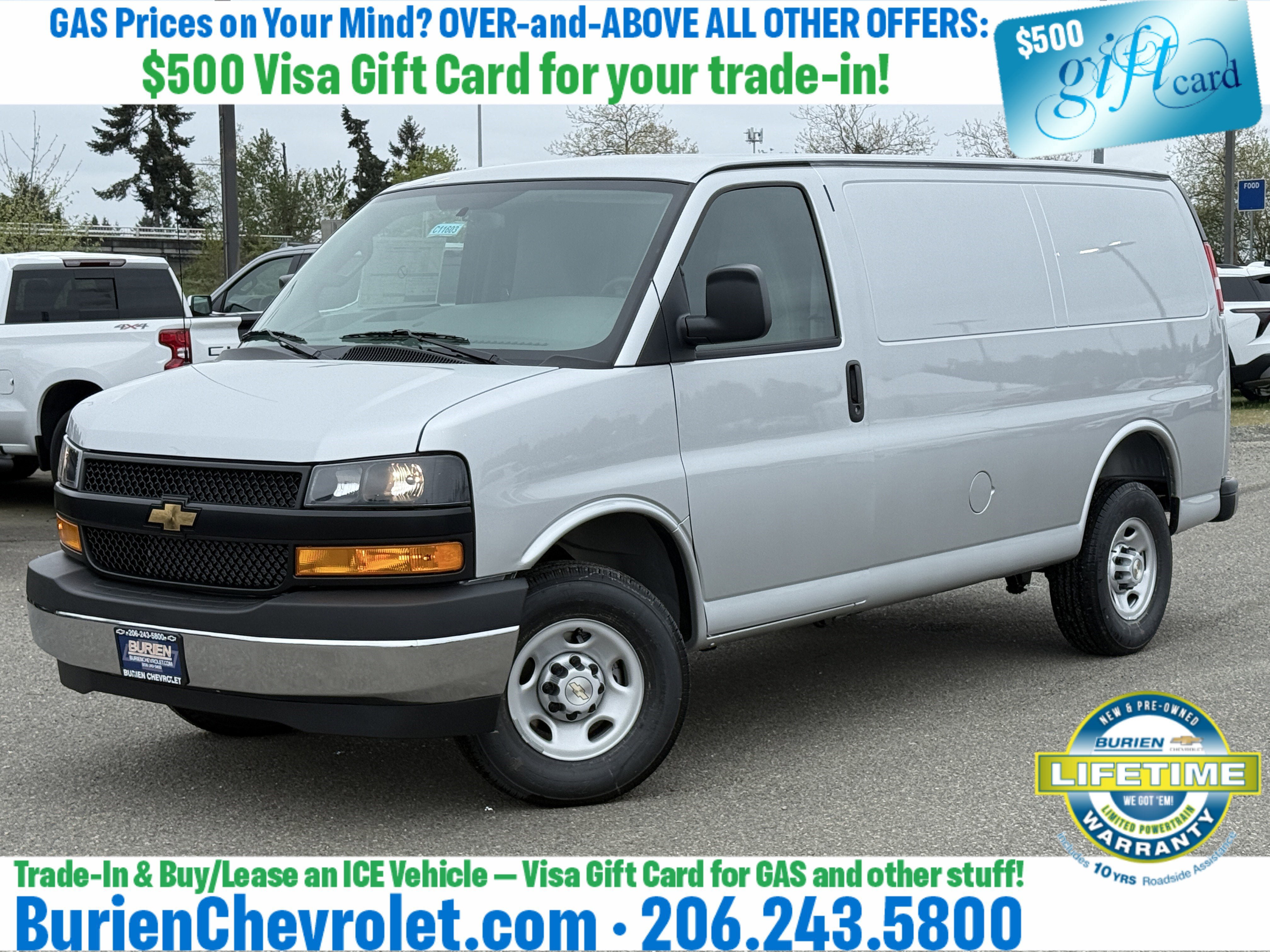 New 2026 Chevrolet Express 2500 RWD image 1