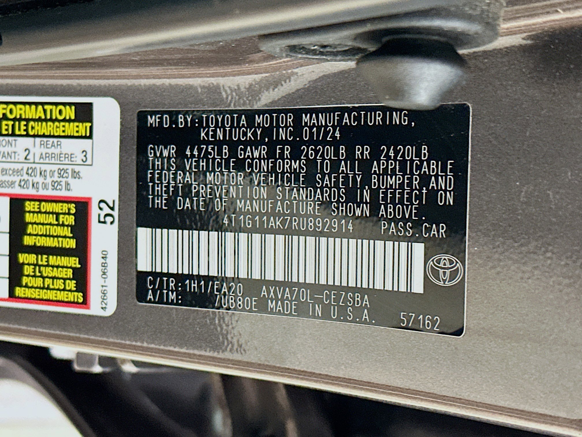 Used 2024 Toyota Camry SE image 12