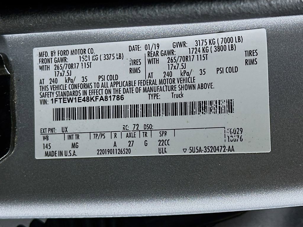 Used 2019 Ford F150 XLT AWD/4WD image 37