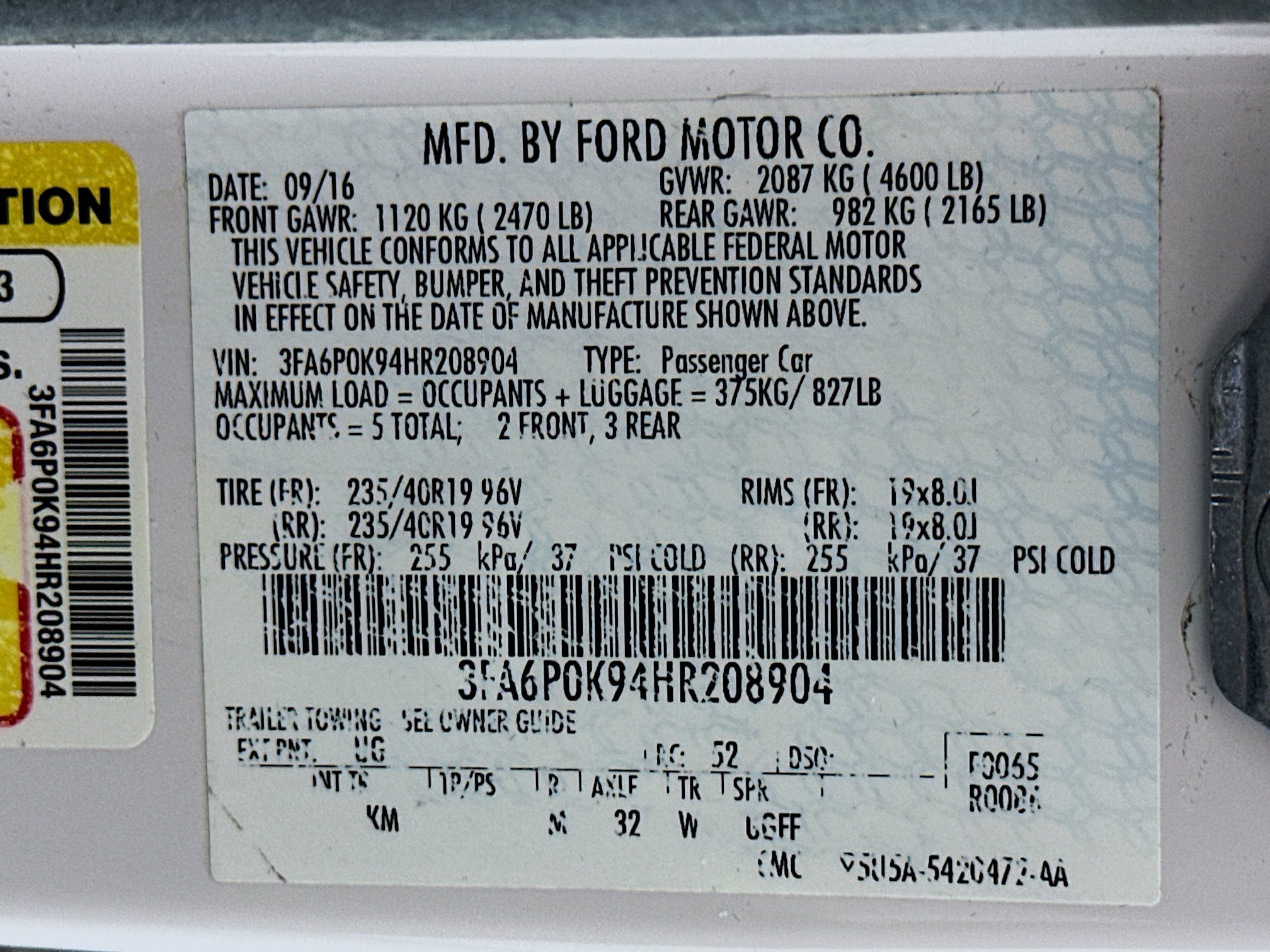 Used 2017 Ford Fusion Titanium FWD image 12