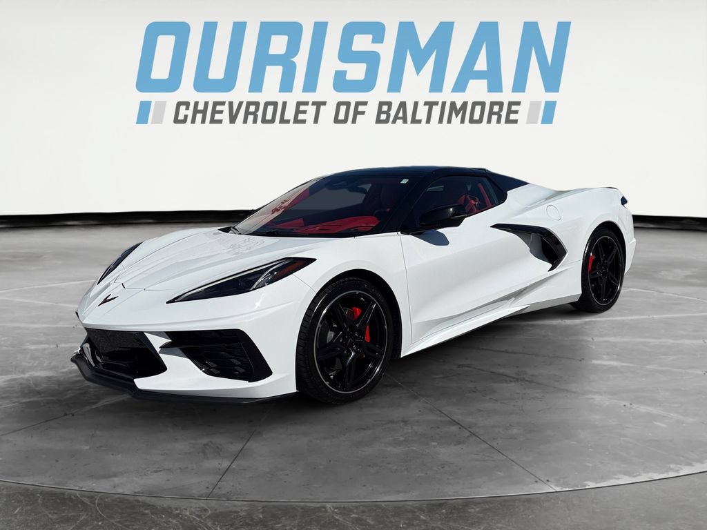 Used 2024 Chevrolet Corvette Stingray Premium Conv w/ Stealth Interior Trim Package RWD image 2