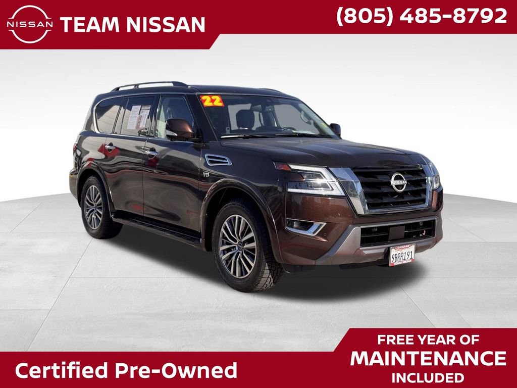Certified 2022 Nissan Armada SL w/ Captain's Chairs Package
