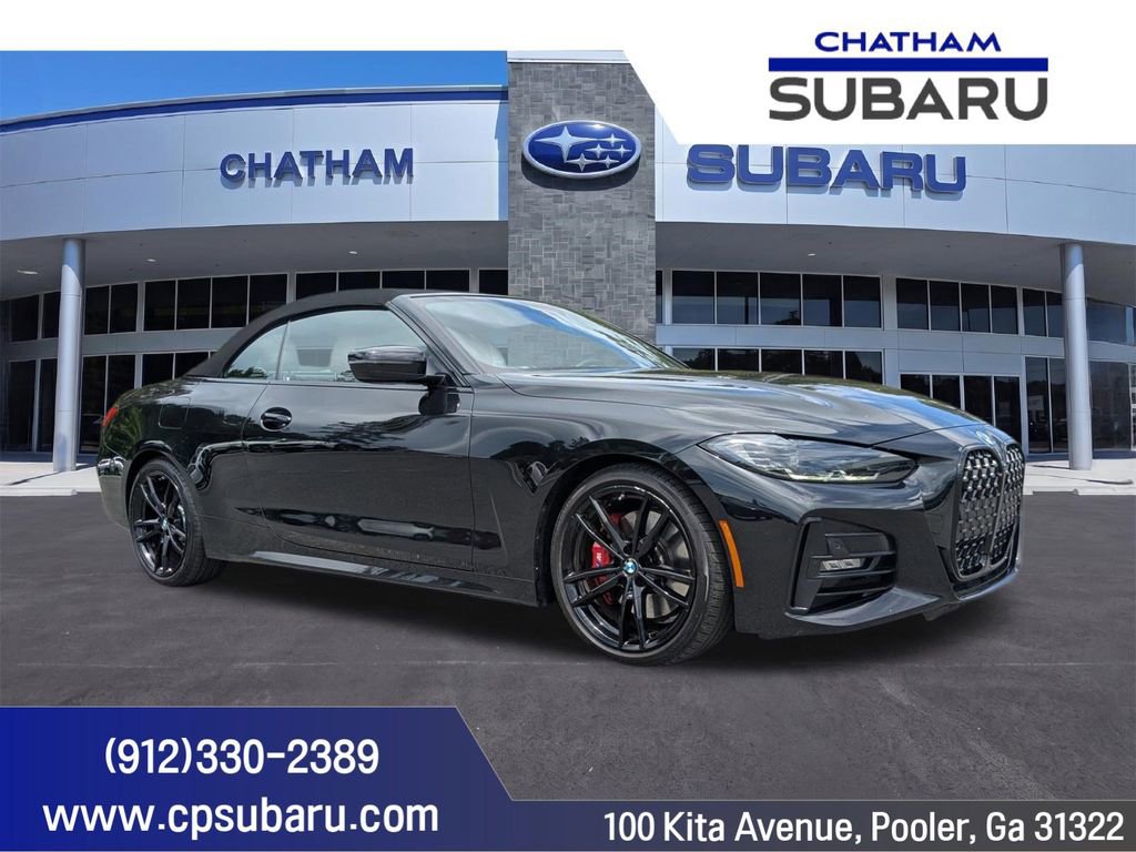 Used 2024 BMW 430i Convertible w/ M Sport Package RWD image 1