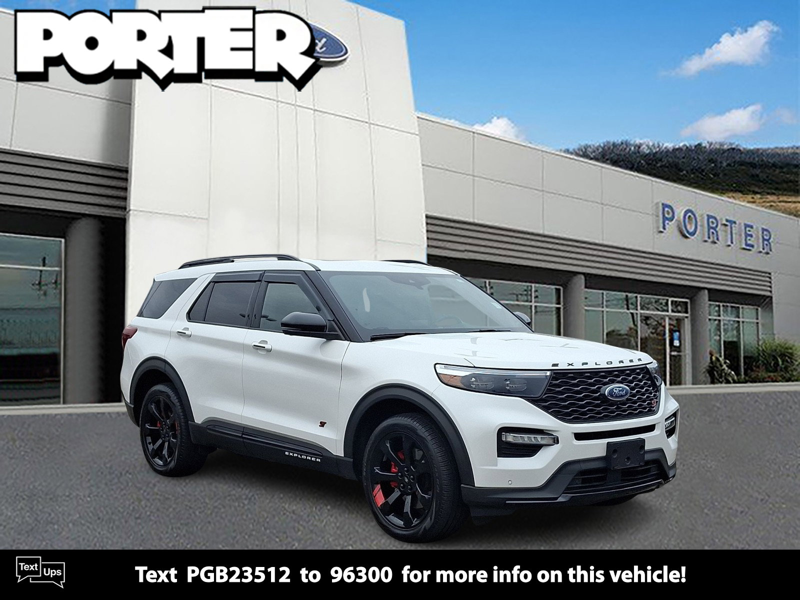 Certified 2023 Ford Explorer ST w/ Equipment Group 401A image 1