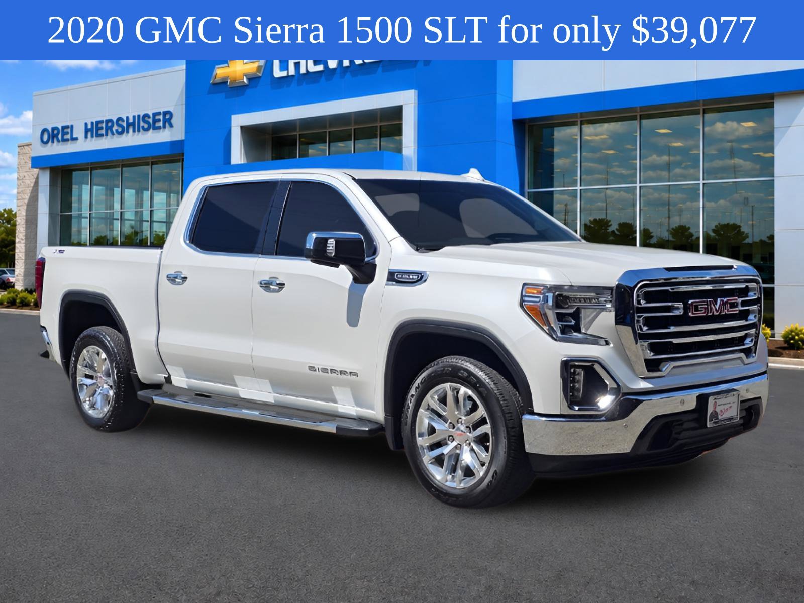 Used 2020 GMC Sierra 1500 SLT w/ SLT Premium Plus Package AWD/4WD image 3