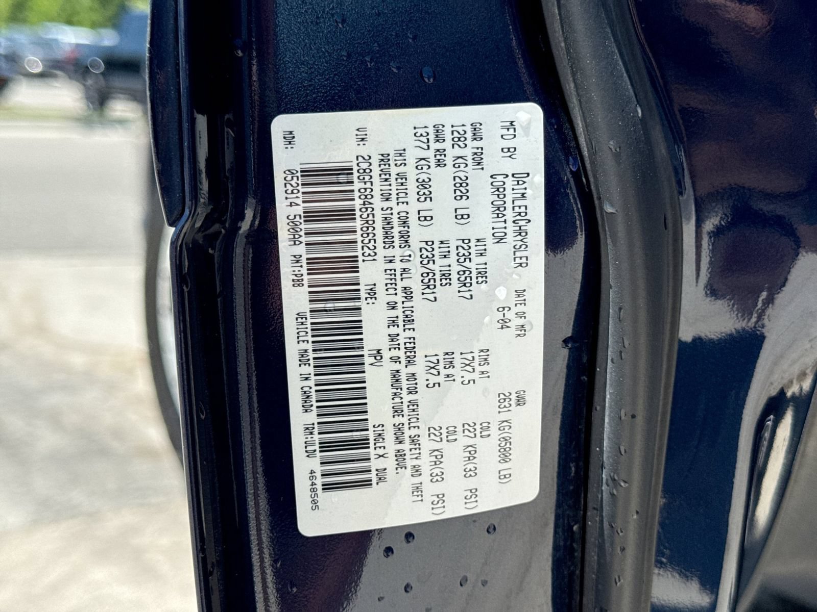 Used 2005 Chrysler Pacifica Touring AWD/4WD image 25