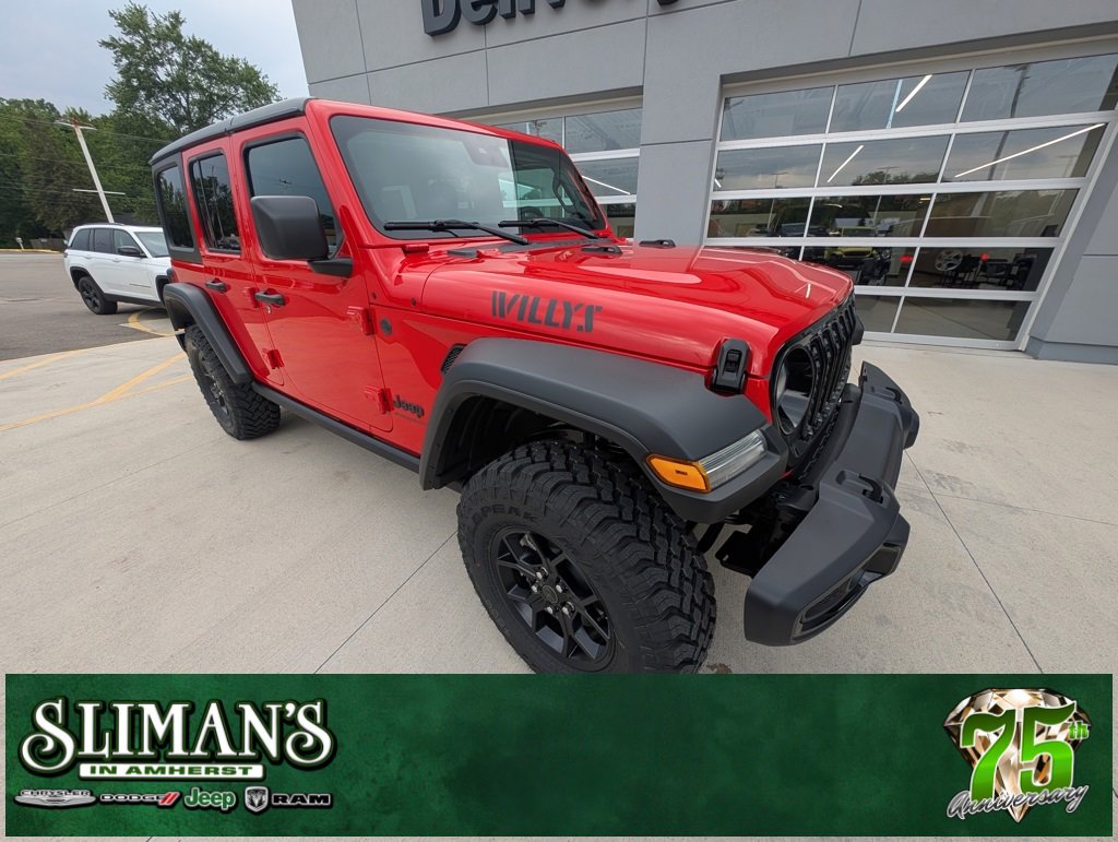 New 2025 Jeep Wrangler Willys
