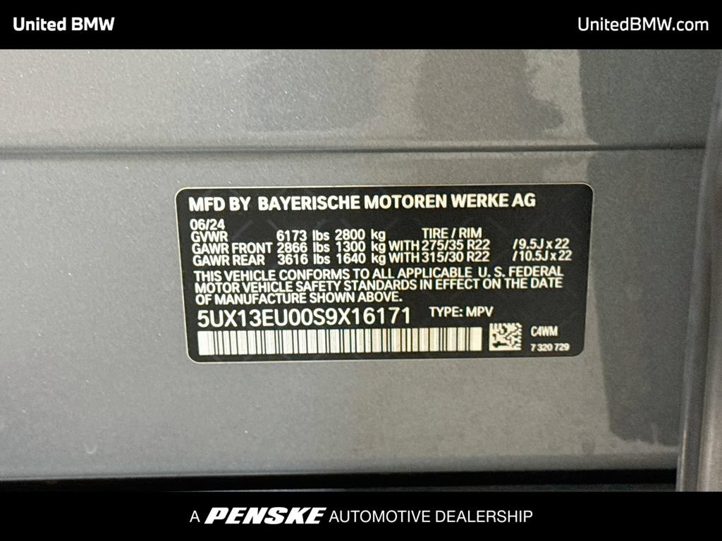 Certified 2025 BMW X5 sDrive40i w/ M Sport Package RWD image 22