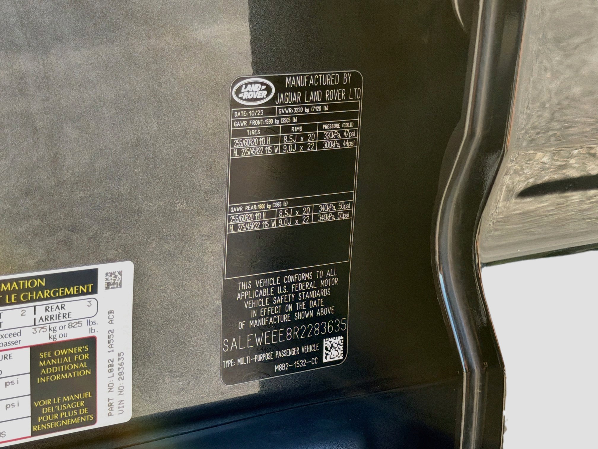 Used 2024 Land Rover Defender 110 Carpathian Edition AWD/4WD image 44