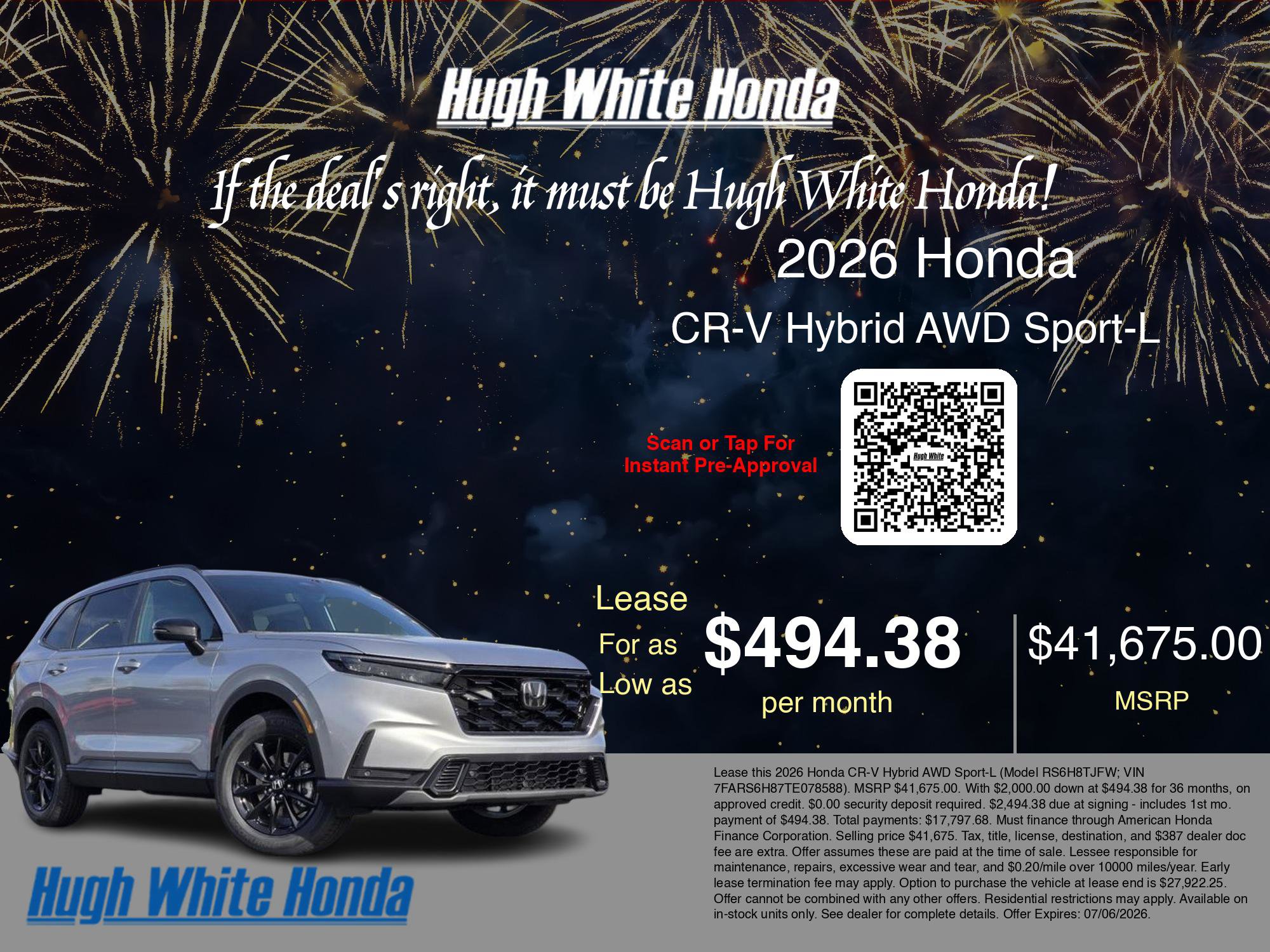 New 2026 Honda CR-V Sport-L image 3