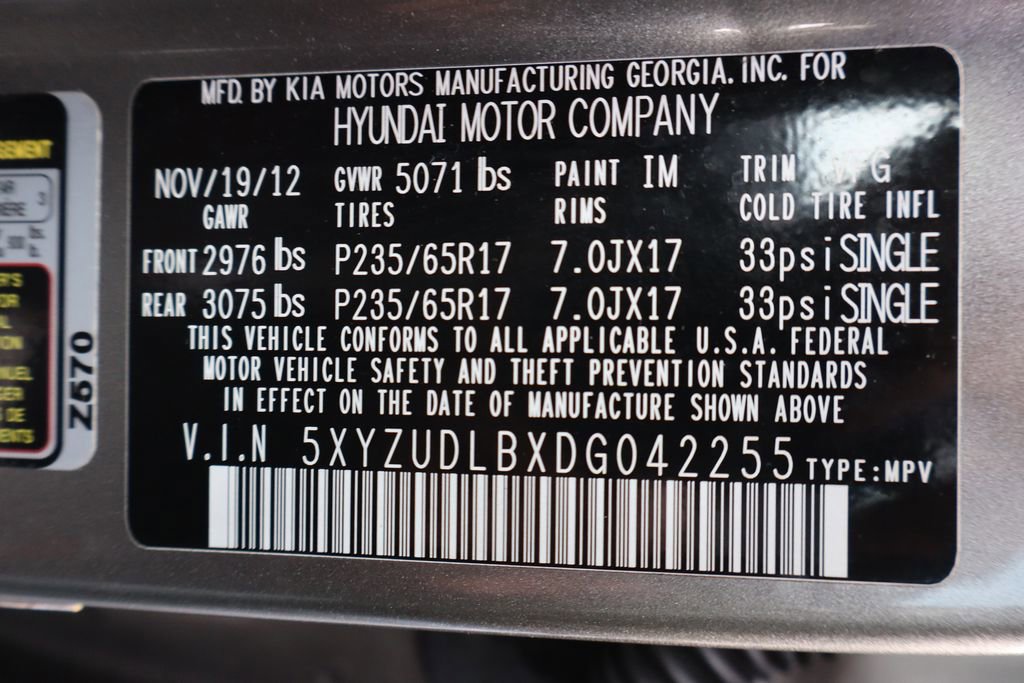 Used 2013 Hyundai Santa Fe Sport w/ Popular Equipment Pkg AWD/4WD image 4