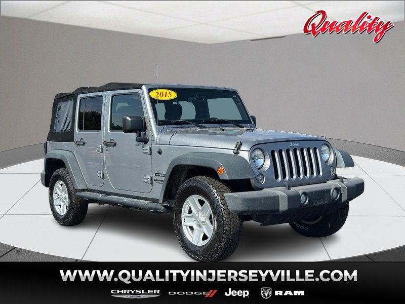 Used 2015 Jeep Wrangler Unlimited Sport w/ Quick Order Package 24S AWD/4WD image 1